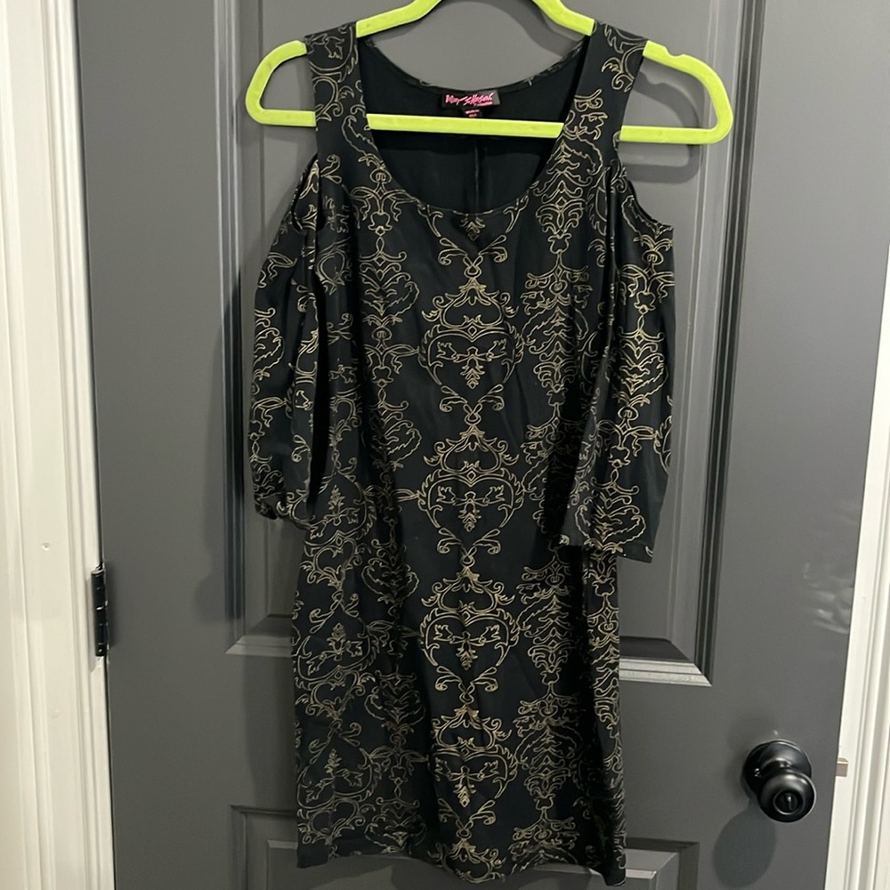 Betsey Johnson vintage Lycra dress size S